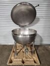 GROEN Dover GT-60 Stationary 60 Gallon Direct Steam Stainless Steel Kettle 25PSI .